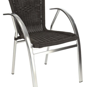 Le fauteuil SAINT-TROPEZ noir