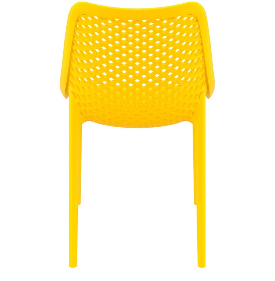 Chaise LIBERTY en polypropylène style design Jaune – Image 5