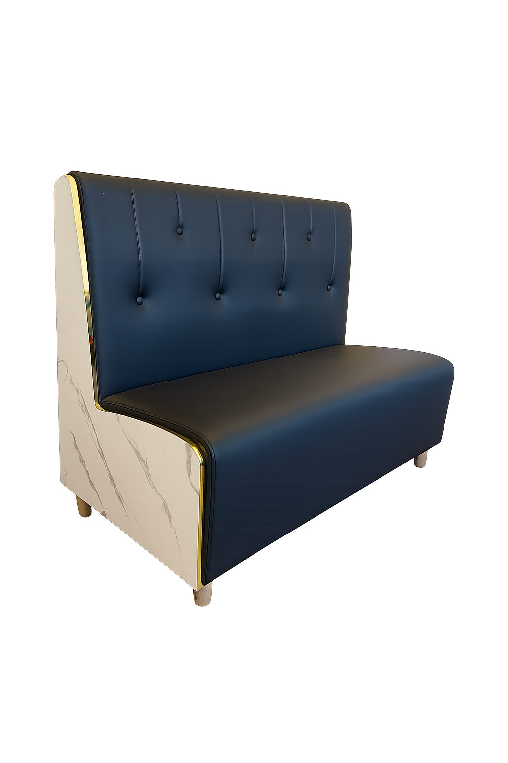 Banquette LENA – Assise Rembourrée et Dossier Capitonné –